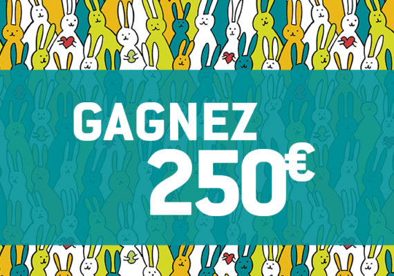 Tentez de gagner une carte cadeau de 250€ !