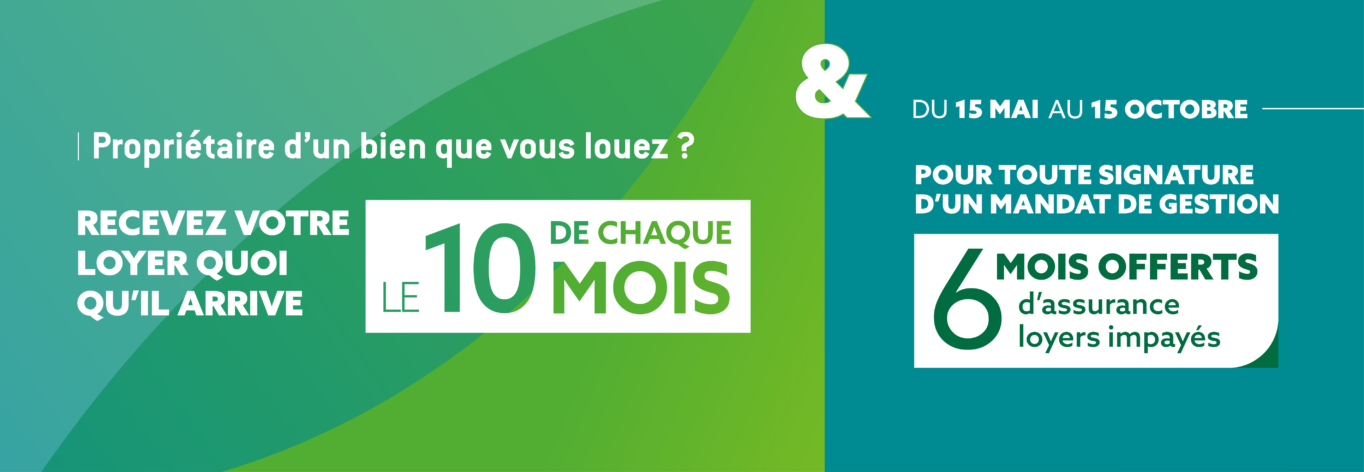 6 mois offerts d’Assurance Loyers Impayés pour la gestion de votre logement à louer