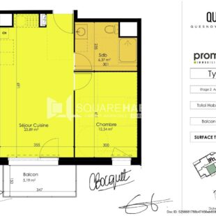 Location appartement à Quesnoy-Sur-Deûle
