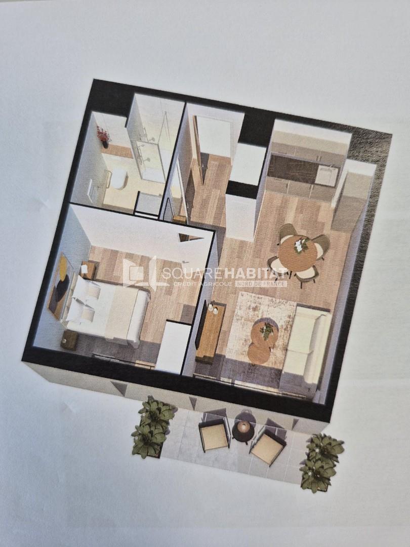 Location appartement meublé à Liévin