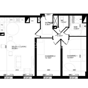 Location appartement à Lille
