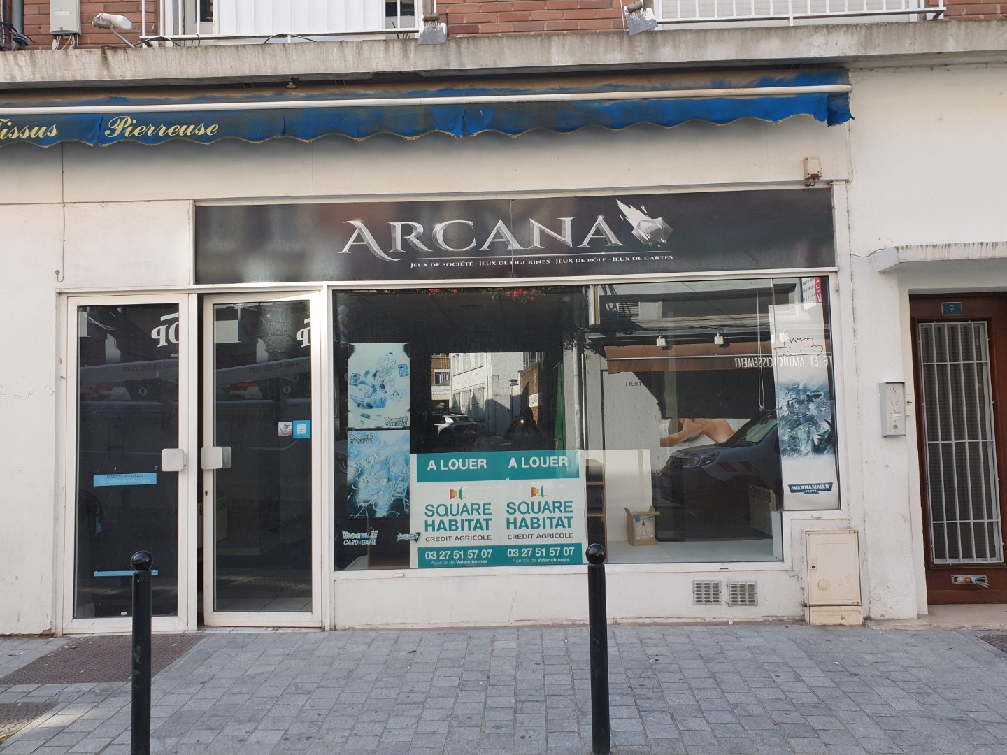 Location boutique à Valenciennes