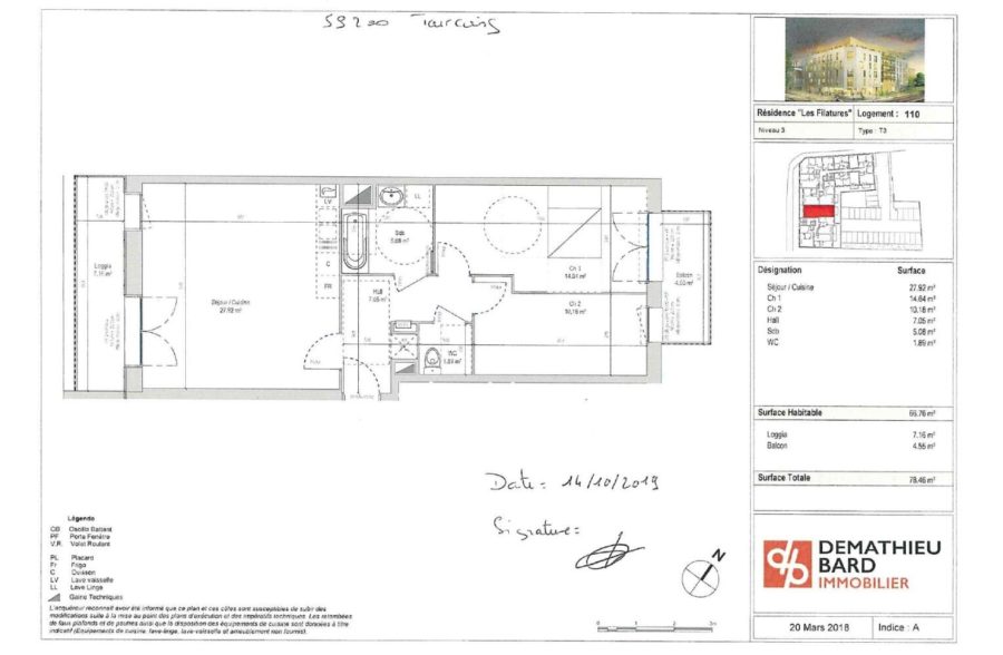 Location appartement à Tourcoing