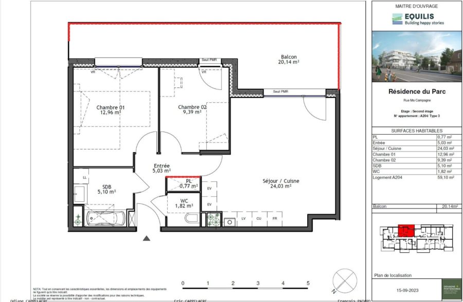 Location appartement à Tourcoing