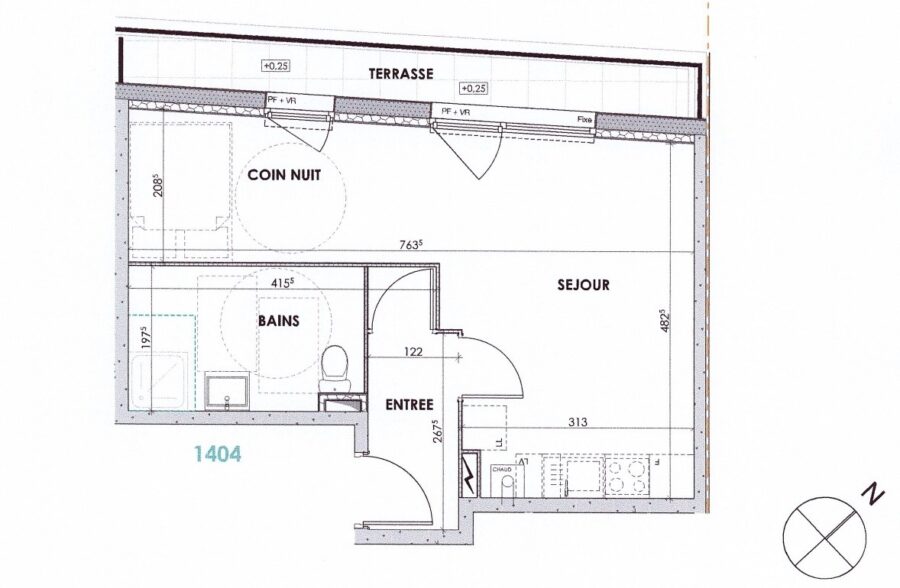 Location appartement à Loos