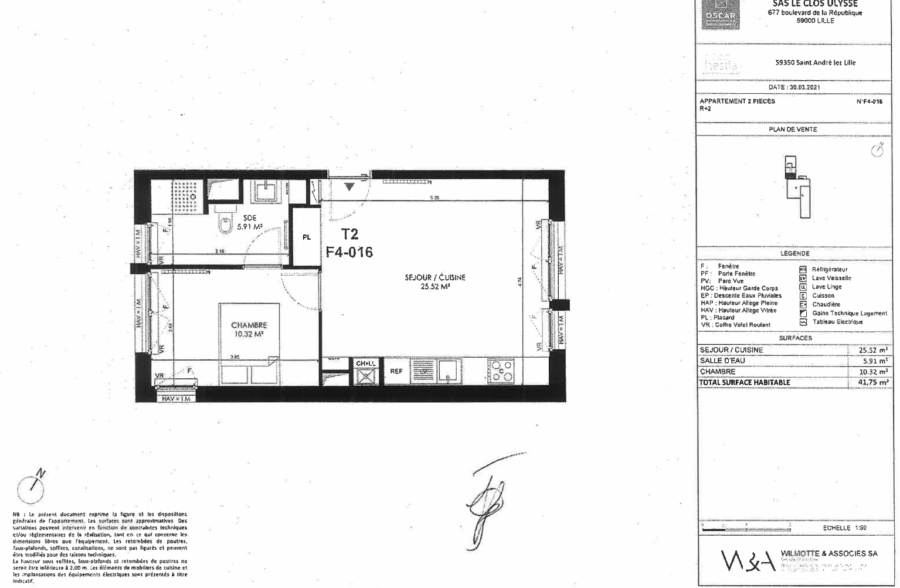 Location appartement à Saint-André-Lez-Lille