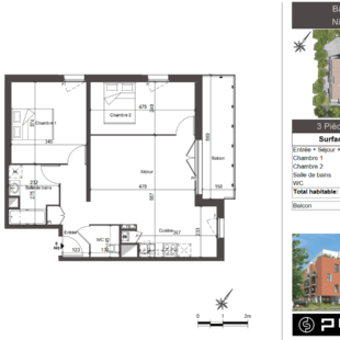 Location appartement à Armentières