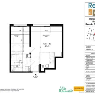Location appartement à Marquette-Lez-Lille