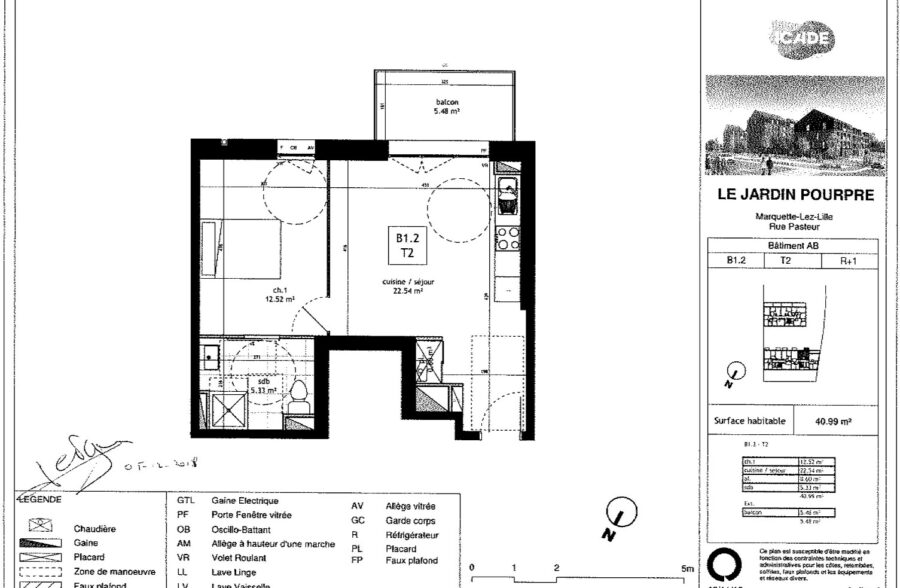 Location appartement à Marquette-Lez-Lille