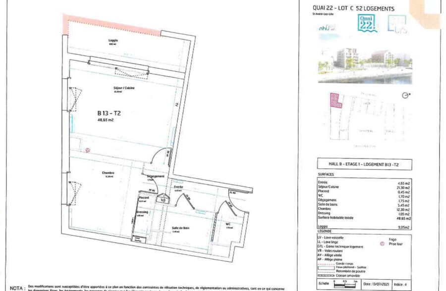 Location appartement à Saint-André-Lez-Lille