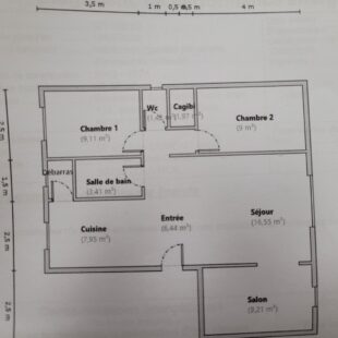 Location appartement à Rousies