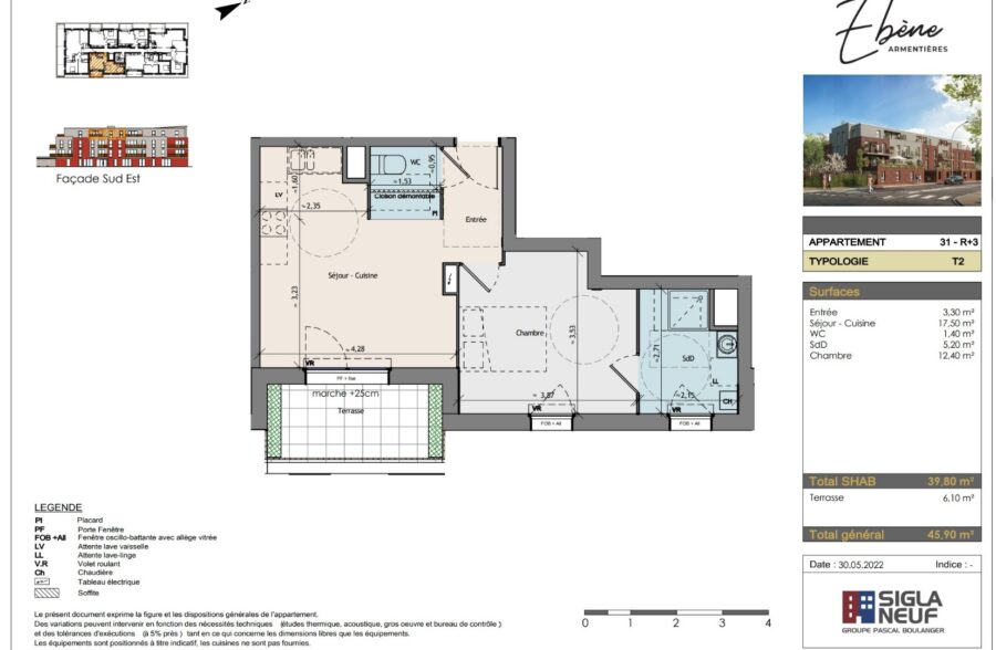 Location appartement à Armentières