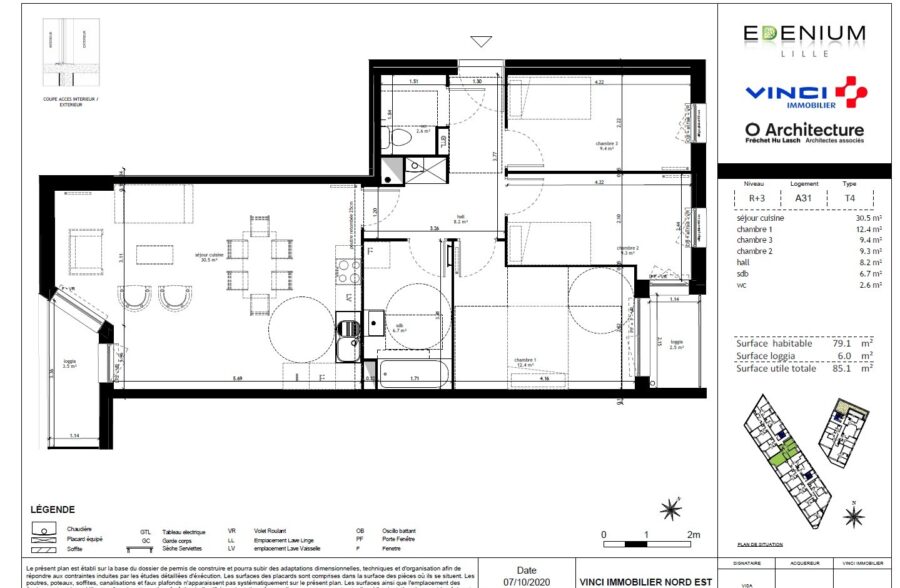 Location appartement à Lille