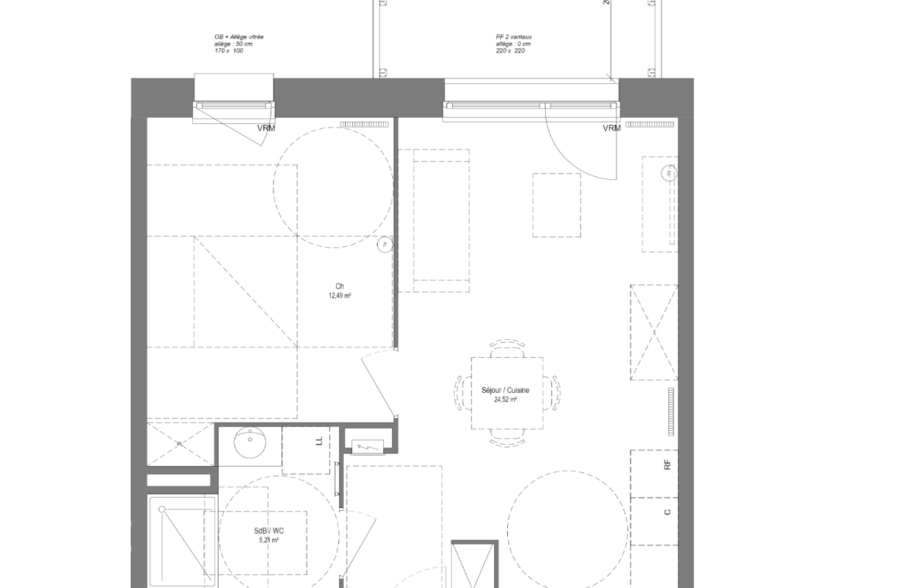 Location appartement à Croix