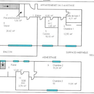 Location appartement à Marcq-En-Barœul