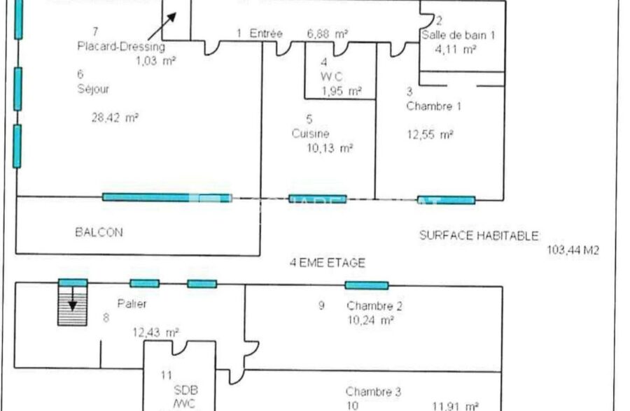 Location appartement à Marcq-En-Barœul