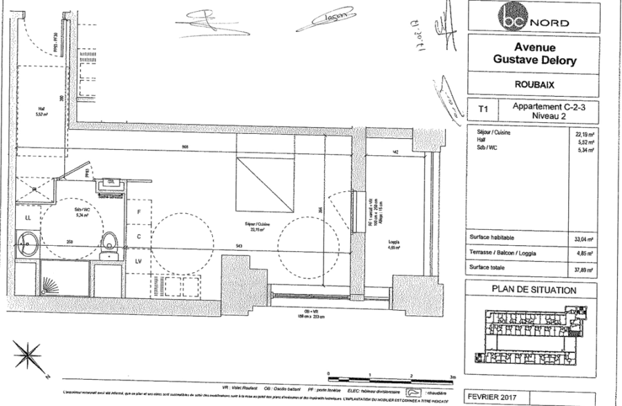 Location appartement à Roubaix