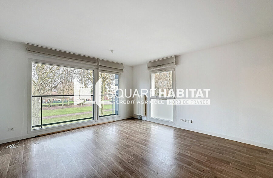 EXCLUSIVITÉ SQUARE HABITAT : APPARTEMENT T3 SECLIN – 2 PLACES DE PARKING – TERRASSE – RÉSIDENCE RÉCENTE