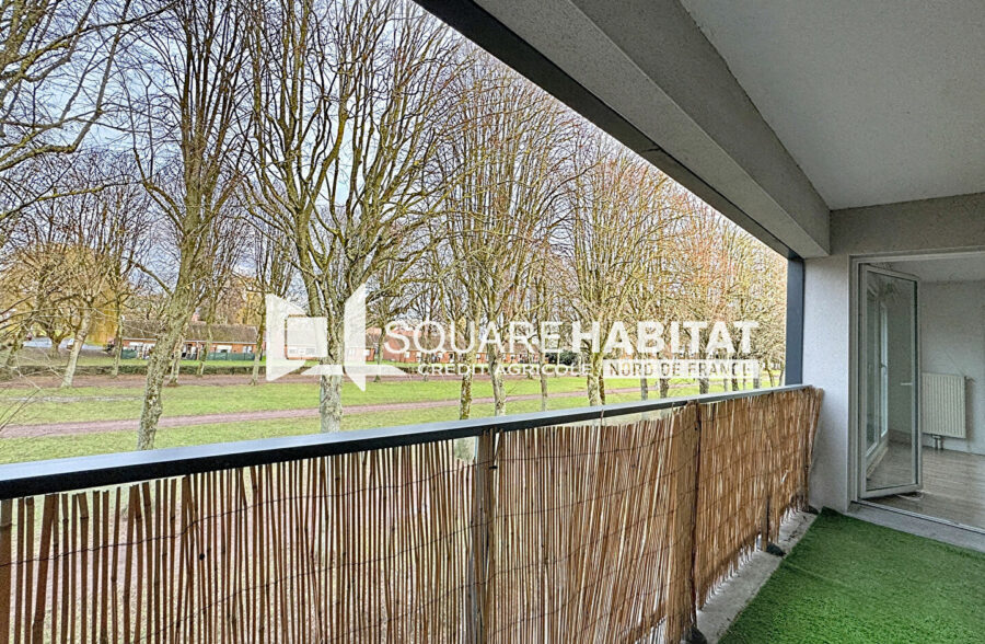 EXCLUSIVITÉ SQUARE HABITAT : APPARTEMENT T3 SECLIN – 2 PLACES DE PARKING – TERRASSE – RÉSIDENCE RÉCENTE