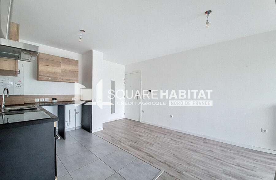 LOOS – APPARTEMENT – RESIDENCE RECENTE – 1 CHAMBRE – BALCON – PARKING