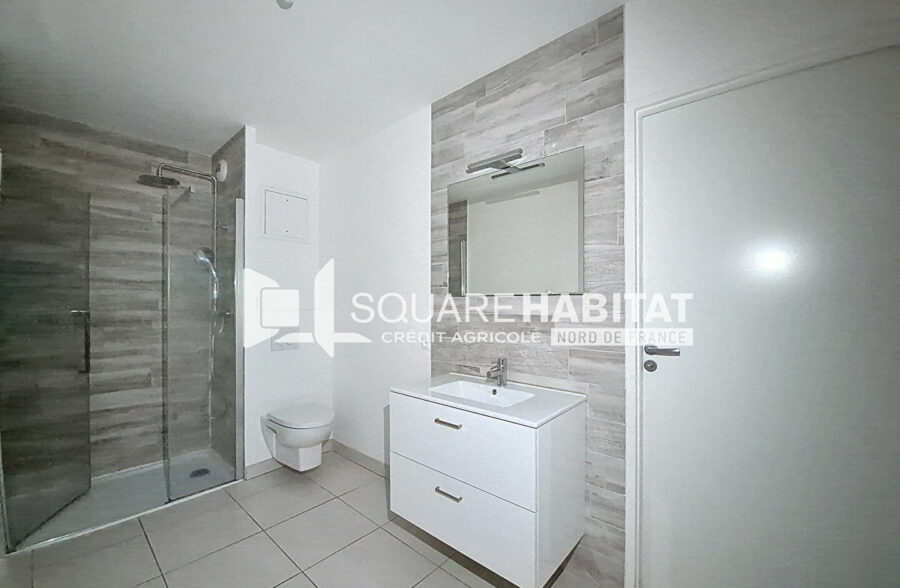 LOOS – APPARTEMENT – RESIDENCE RECENTE – 1 CHAMBRE – BALCON – PARKING