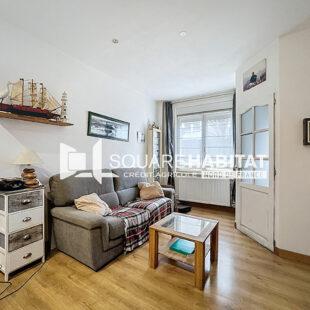 EXCLUSIVITÉ SQUARE HABITAT : MAISON 1930 – 3 CHAMBRES – JARDIN – SALLE JACQUES BREL