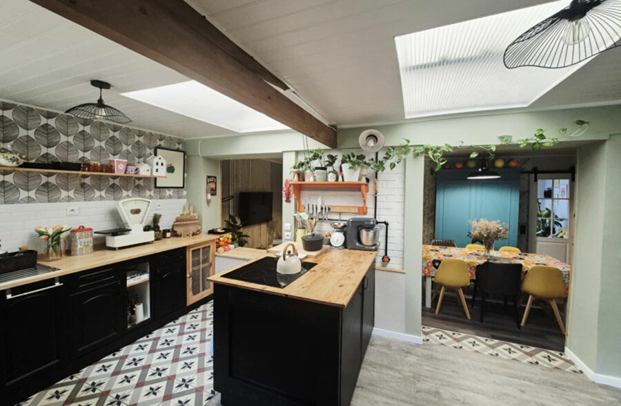 Maison Lapugnoy 3 chambres 1 bureau jardin garage