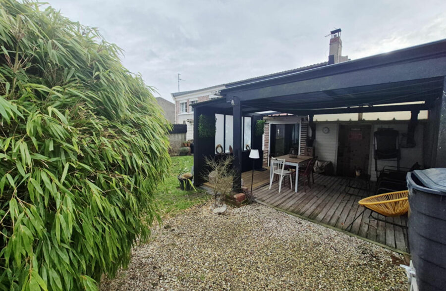 Maison Lapugnoy 3 chambres 1 bureau jardin garage