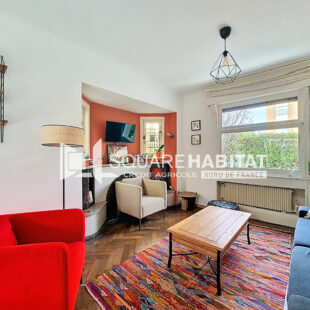 FACHES THUMESNIL – MAISON INDIVIDUELLE – 4 CHAMBRES – CACHET – DOUBLE GARAGE – JARDIN