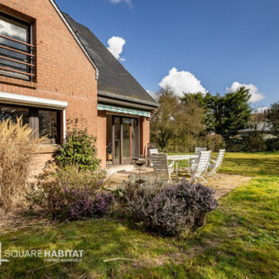 SQUARE HABITAT : MAISON D’ARCHITECTE INDIVIDUELLE  – 5 CHAMBRES – GARAGE – GRAND JARDIN ORIENTÉ SUD – RONCHIN &nbsp;Sous compromis&nbsp;