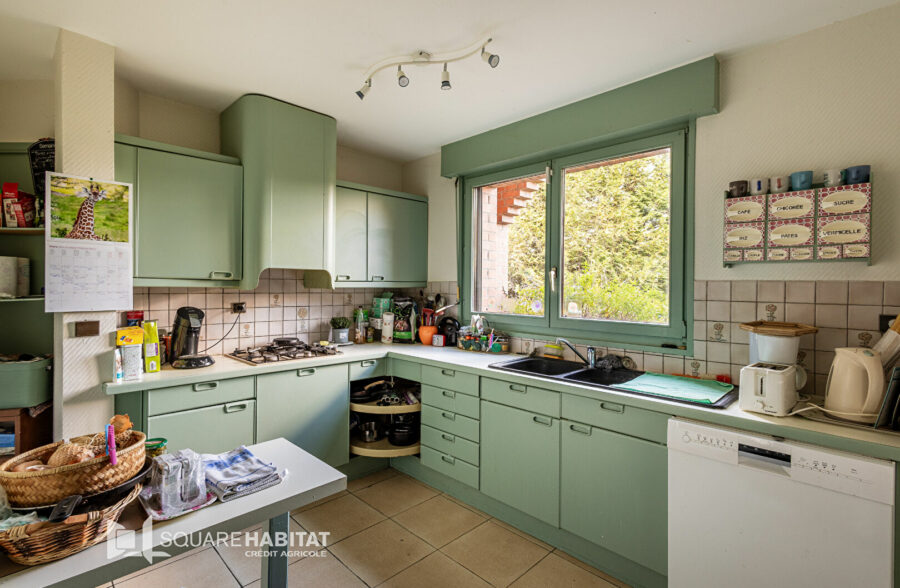 SQUARE HABITAT : MAISON D’ARCHITECTE INDIVIDUELLE  – 5 CHAMBRES – GARAGE – GRAND JARDIN ORIENTÉ SUD – RONCHIN &nbsp;Sous compromis&nbsp;