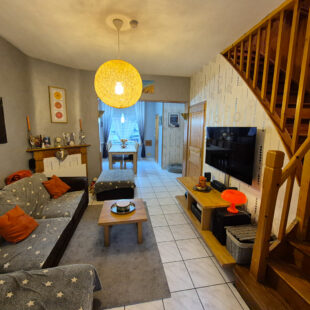 Maison rénovée avec jardin et garage