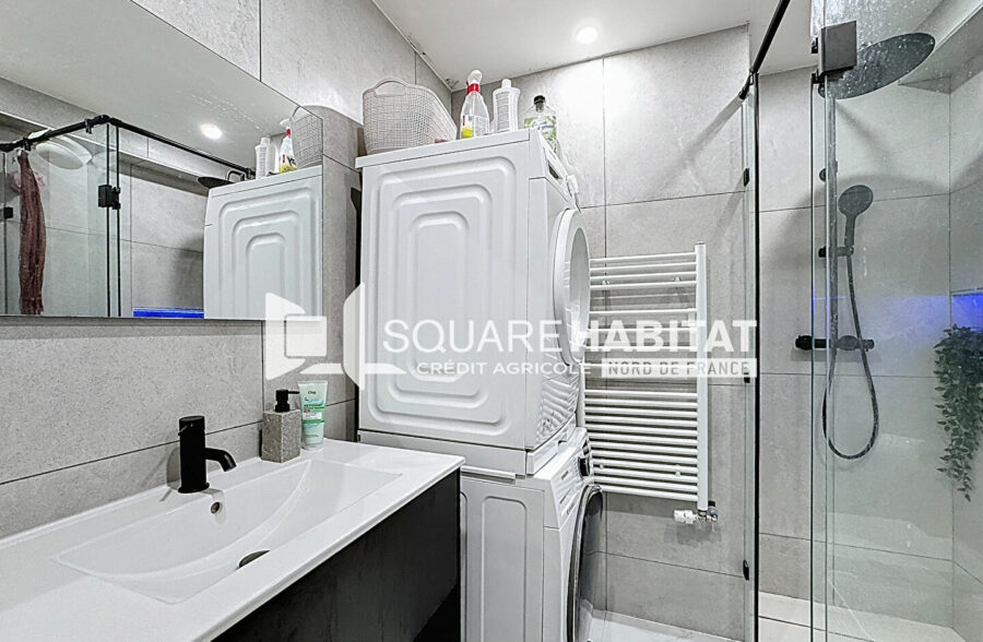 EXCLUSIVITÉ SQUARE HABITAT : MAISON BATIR RENOVEE – 3 CHAMBRES – JARDIN – GARAGE – MAIRIE DE FACHES-THUMESNIL