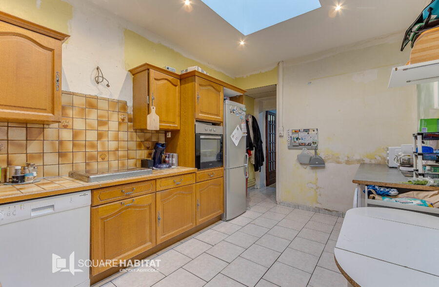 Magnifique maison 1930 – 118 m² – Roubaix / Nouveau Roubaix – Jardin & Cave