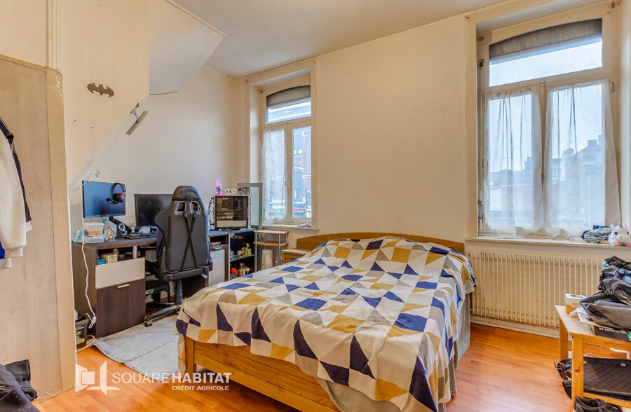 Magnifique maison 1930 – 118 m² – Roubaix / Nouveau Roubaix – Jardin & Cave