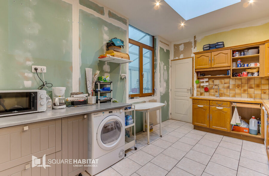 Magnifique maison 1930 – 118 m² – Roubaix / Nouveau Roubaix – Jardin & Cave