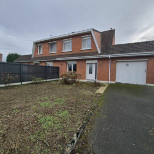 Maison semi individuelle  Isbergues, secteur Molinghem  2 chambres 1bureau jardin garage