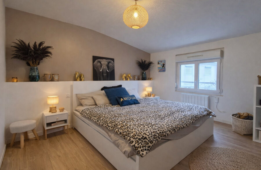 Maison de lotissement 3 chambres – jardin – garage