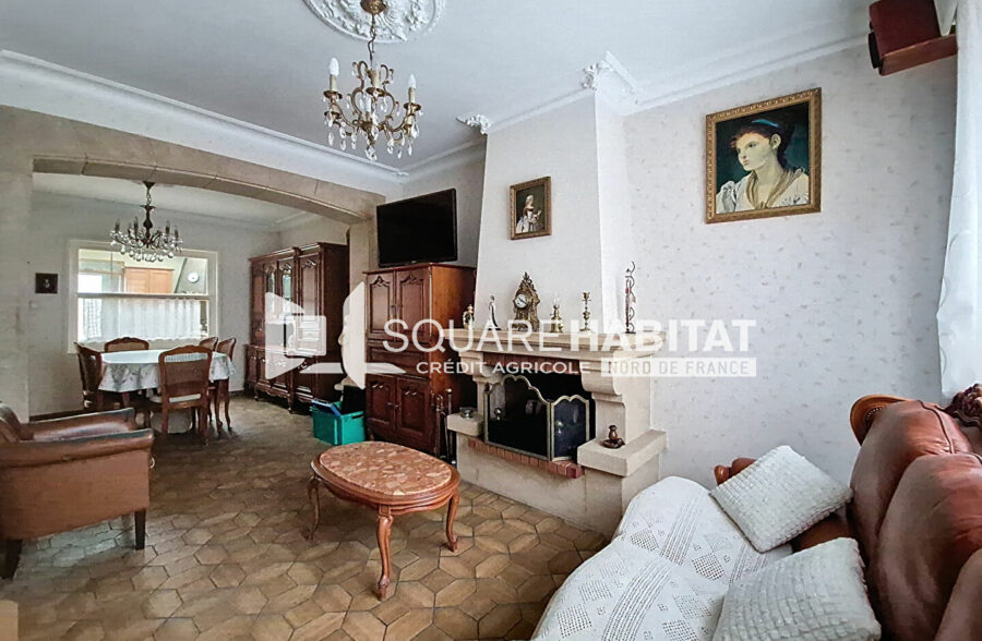 LOOS – MAISON – 3 CHAMBRES – JARDIN