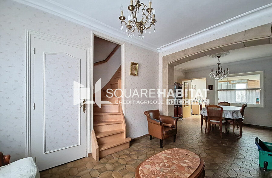 LOOS – MAISON – 3 CHAMBRES – JARDIN