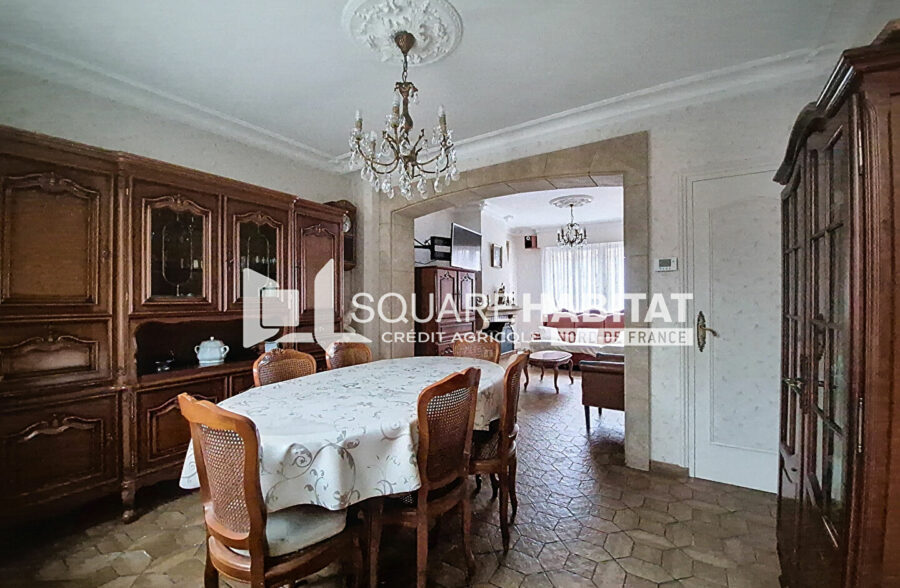 LOOS – MAISON – 3 CHAMBRES – JARDIN