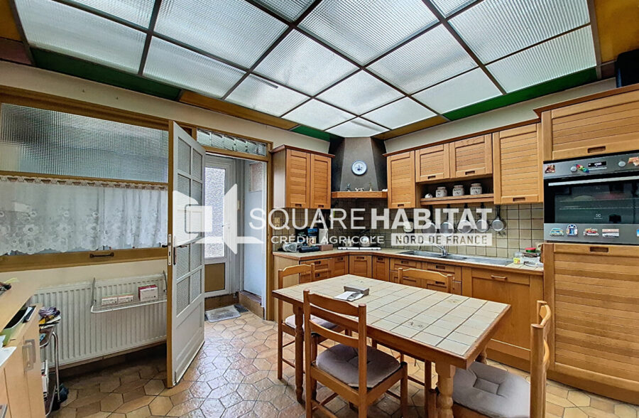 LOOS – MAISON – 3 CHAMBRES – JARDIN