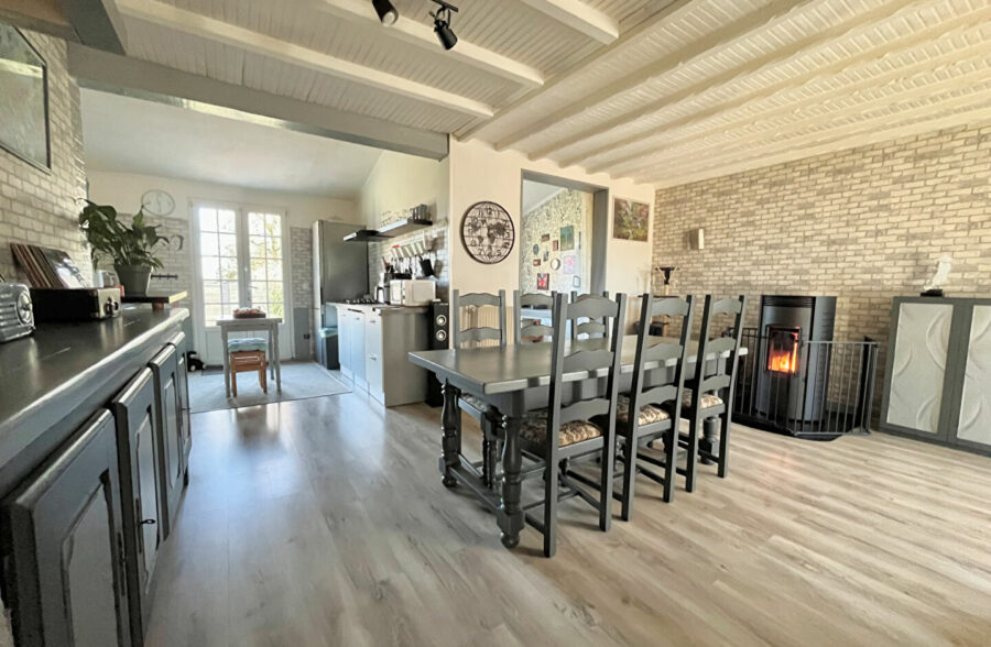 Pavillon individuel plain pied avec sous sol