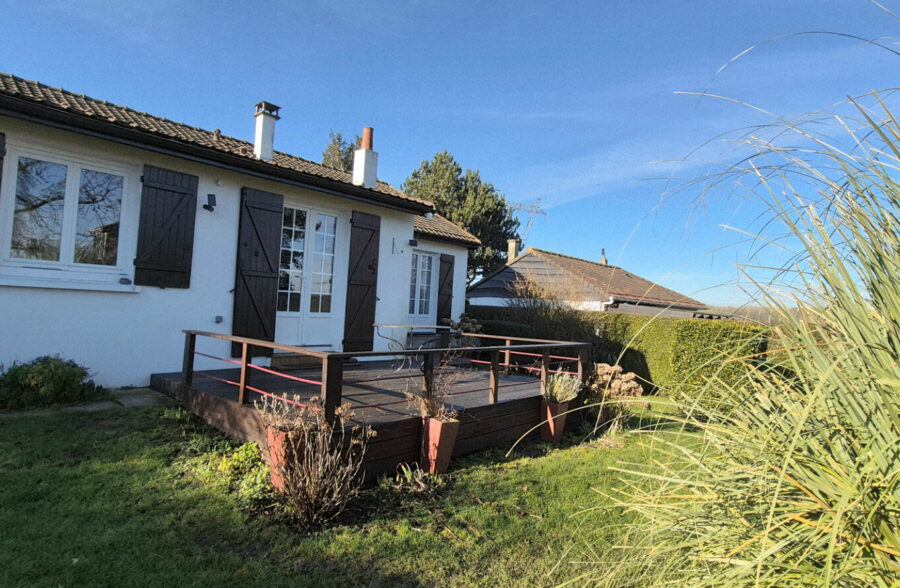 Pavillon individuel plain pied avec sous sol