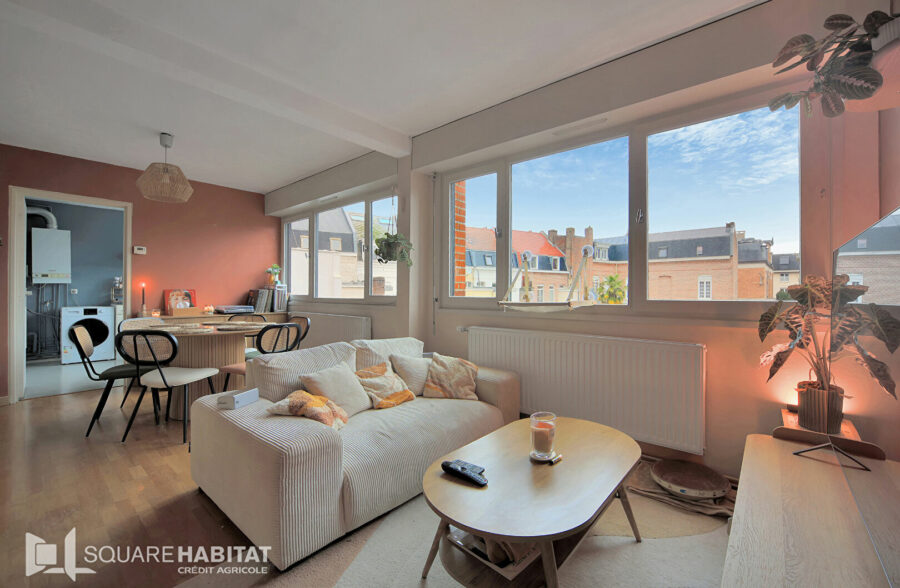 Appartement T2 proximité gare avec place de parking