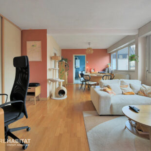 Appartement T2 proximité gare avec place de parking