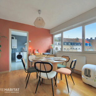 Appartement T2 proximité gare avec place de parking