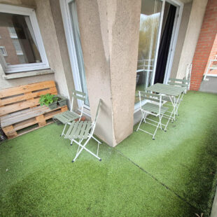 EXCLUSIVITE : GAMBETTA: TYPE 1 AVEC TERRASSE ET PARKING