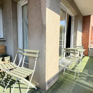 EXCLUSIVITE : GAMBETTA: TYPE 1 AVEC TERRASSE ET PARKING