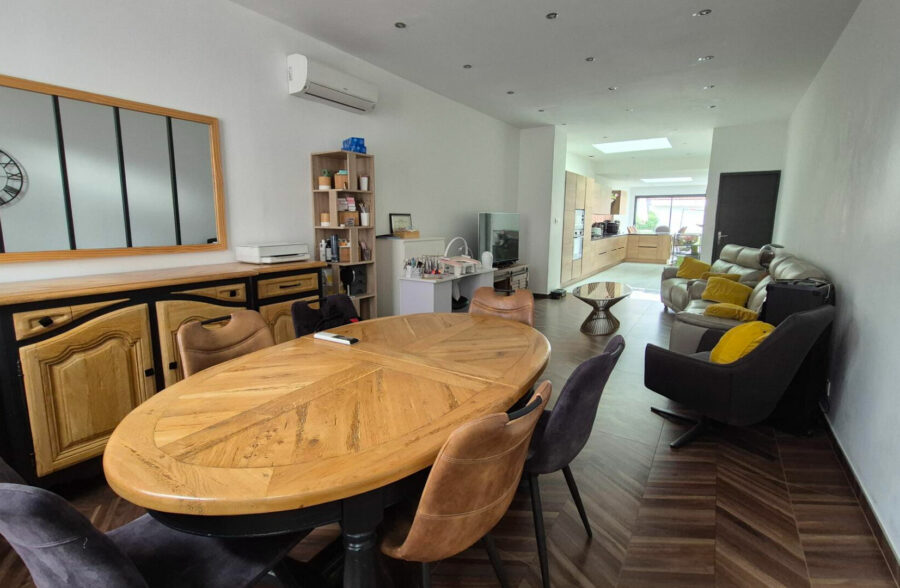 Croix, maison 120 m², 4 chambres + jardin